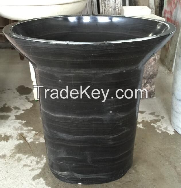 Wash Basin Best Selling commercial wash basin buyer price Black wood grain