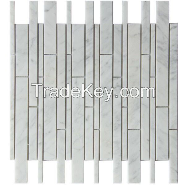 Carrara White Mosaic