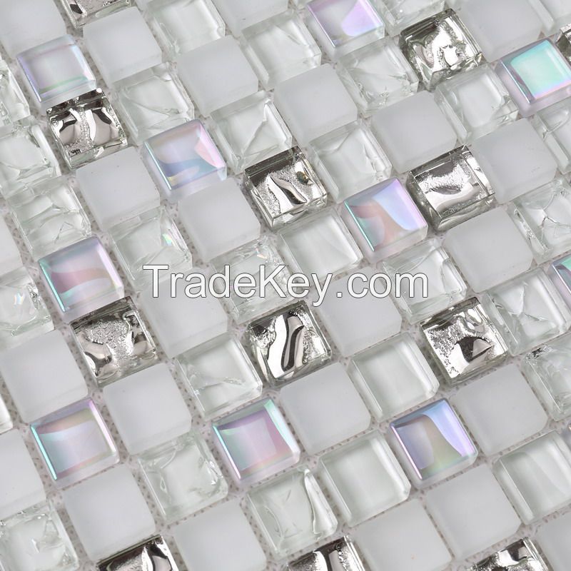 Stone Mix Glass Mosaic  New Design PFHK72