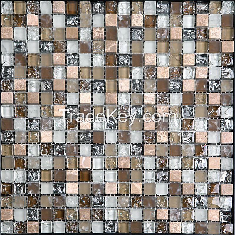 Stone Mix Glass Mosaic PFKS68