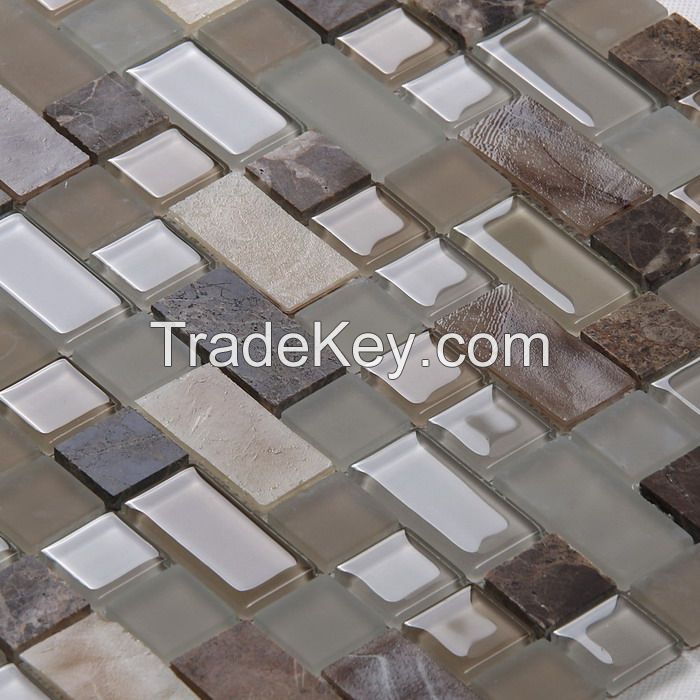 Metal Mix Glass Mosaic Special Design PFHYC02