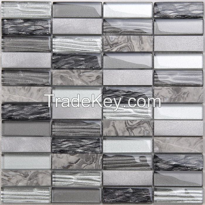 Metal Mix Glass Mosaic Special Design PFHYC17