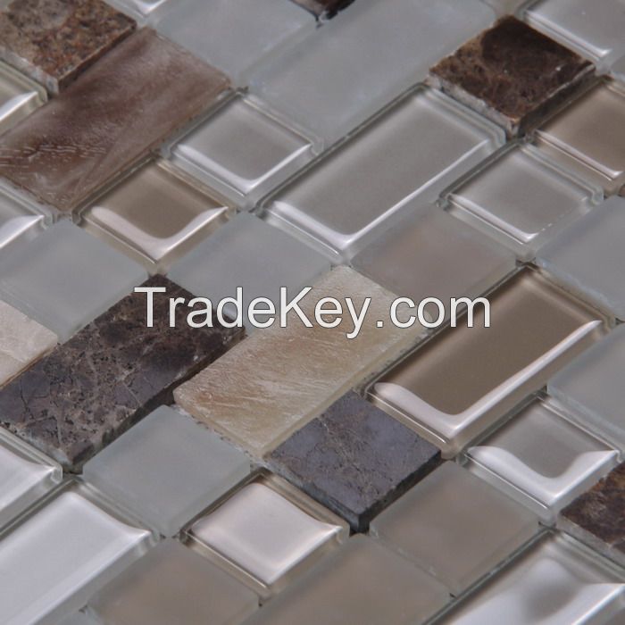 Metal Mix Glass Mosaic Special Design PFHYC02