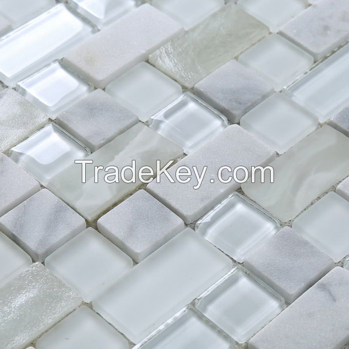 Stone Mix Glass Mosaic New Design PFHYC05