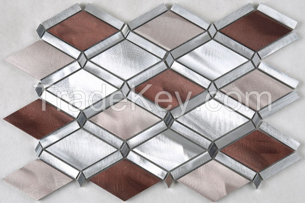 Metal glass mosaic PFHXM02