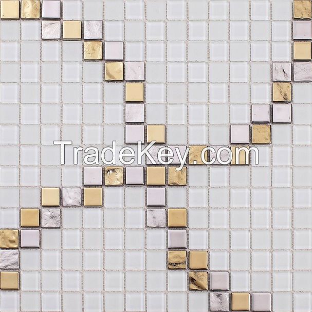Mosaic pattern glass mosaic PFKJ002