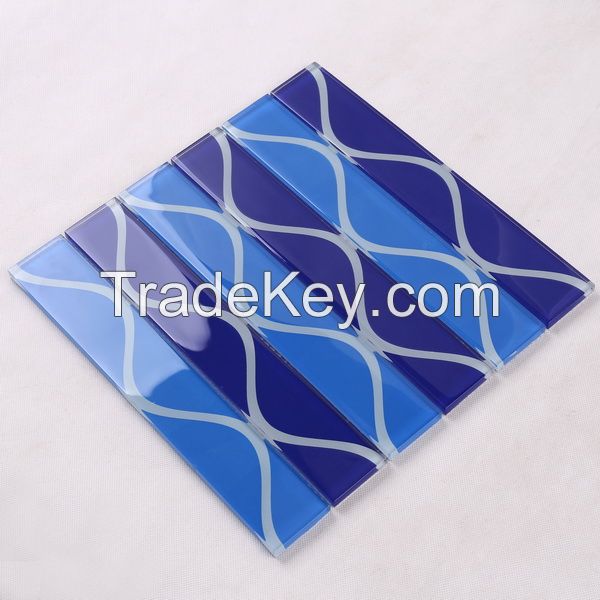 Metal Mix Glass Mosaic Special Design PFHT05