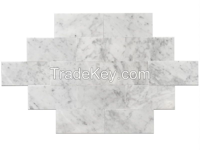 Ltaly Carrara White Mosaic tile