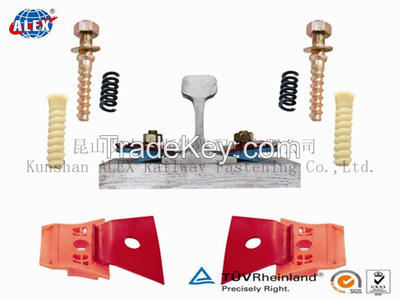 Nabla Railway Fastener System for Railroad Track construction