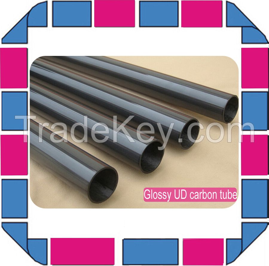 3k carbon fiber tubes with different size,3k plain weave carbon tubes,glossy carbon tubes