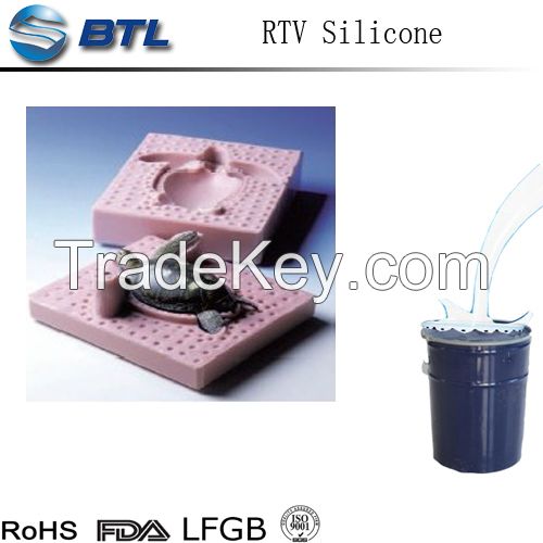 silicone rtv-2 for art decoration soap and candle mold making