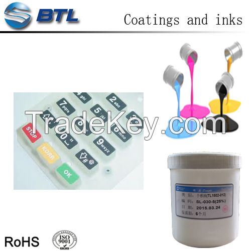 Low Temperature Curing Silicone Black Ink For Silicone Rubber Products