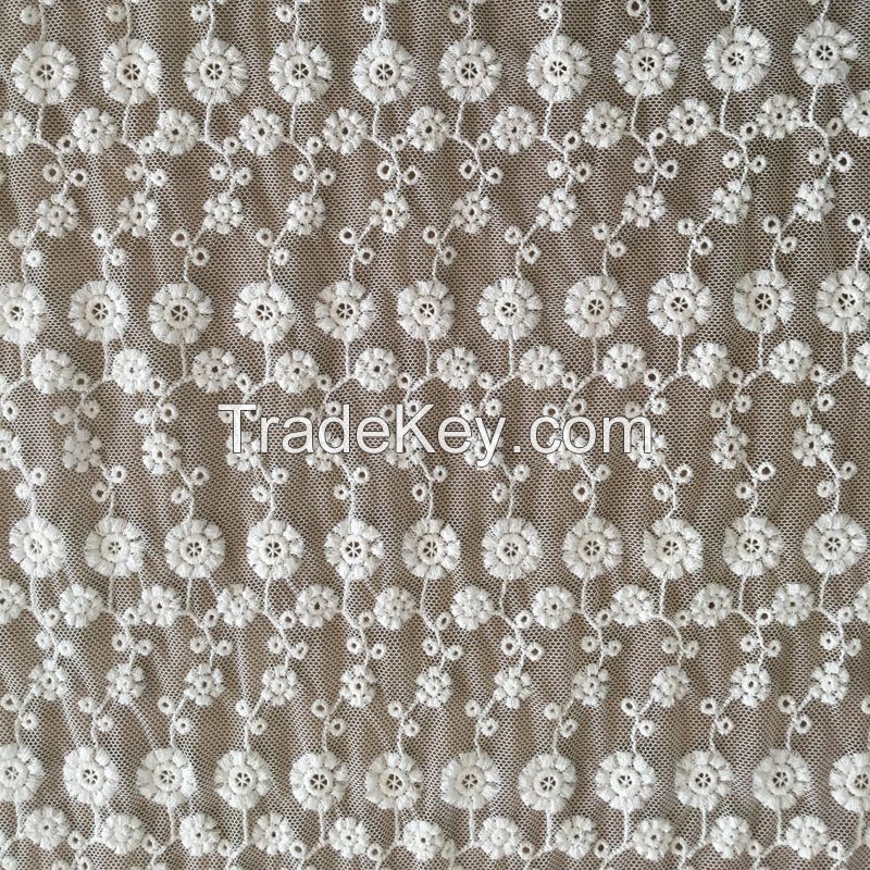 embroidery mesh fabric