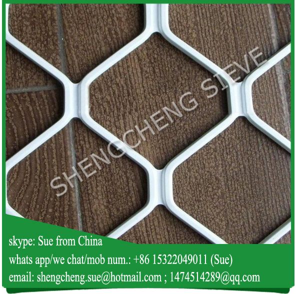 Brown Aluminum Window Elegant Amplimesh Type