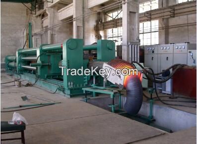 alloy steel hot forming elbow machine