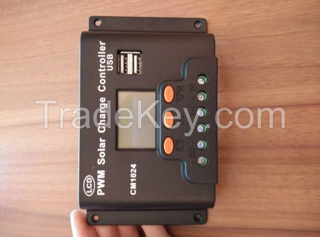 hot sell 12/24V LCD Screen solar controller