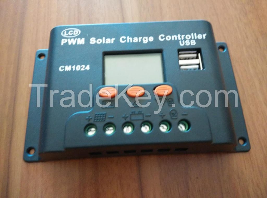 hot sell 12/24V LCD Screen solar controller