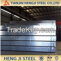 Galvanized ms square pipe price of building materials