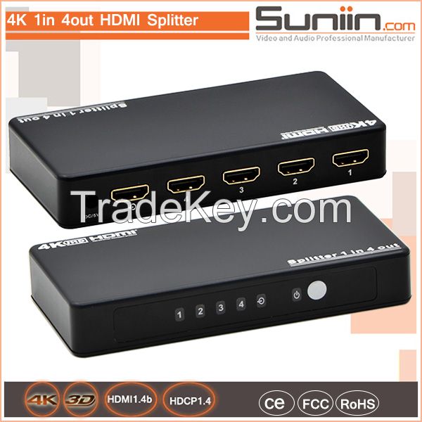 4K HDMI Splitter  1x4