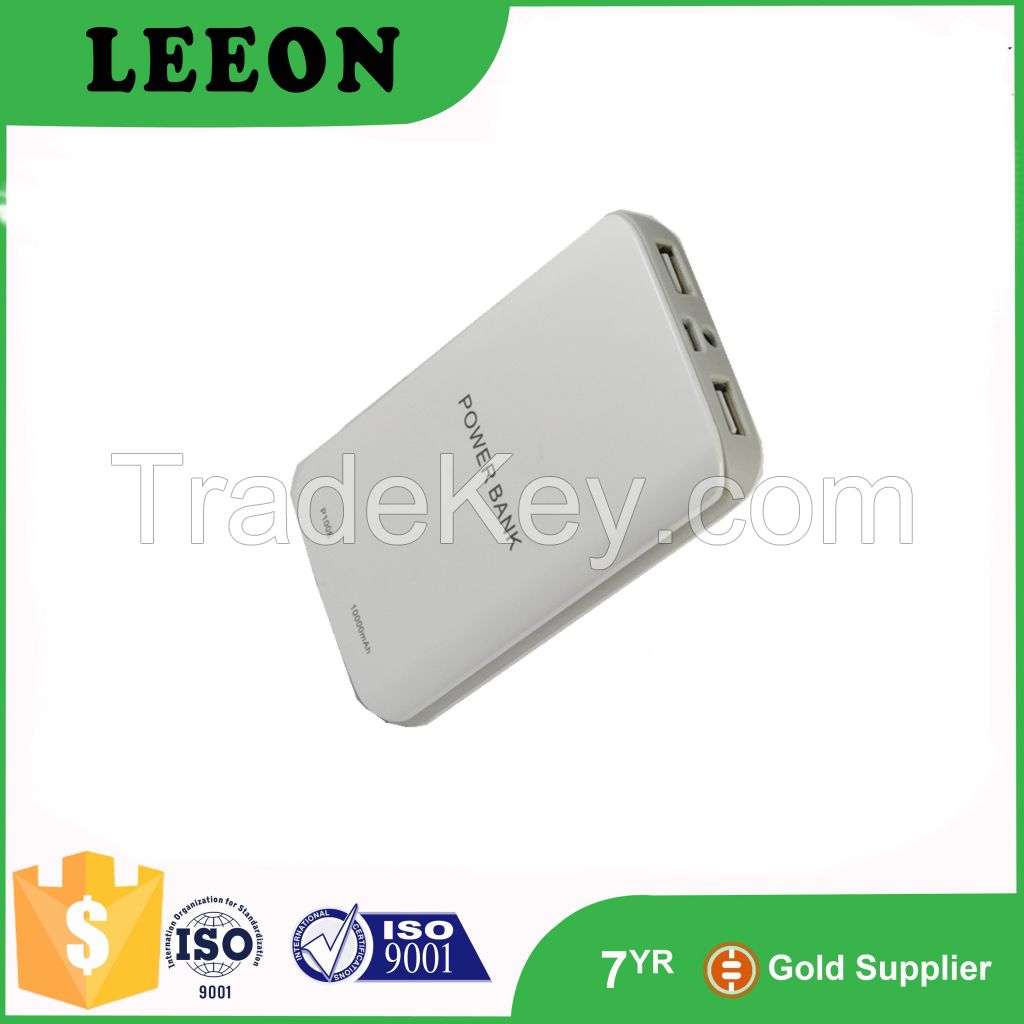 hot selling China factory supply OEM 10000mah power bank charge any time