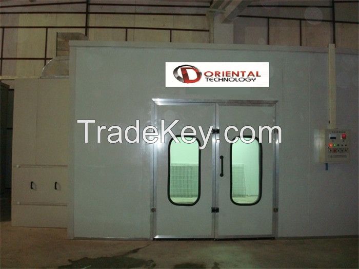 D Oriental DOT-C3 Car Spray baking Booth Outside Size (mm) 7100x5550x3600