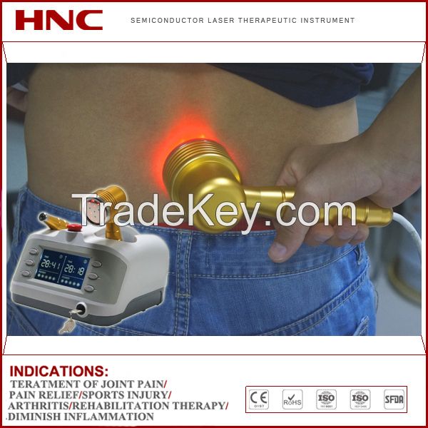 Wholesale body pain relief medical laser instrument, 808nm laser for sports injuries, back pain, wounds healing, soft tissues recovery
