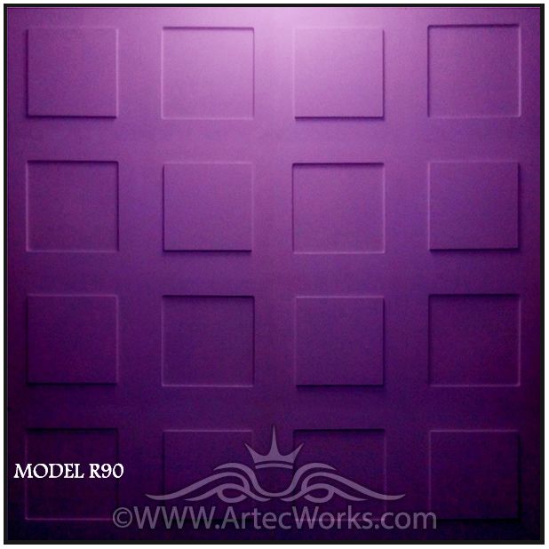 3d MDF wall panel from Artec