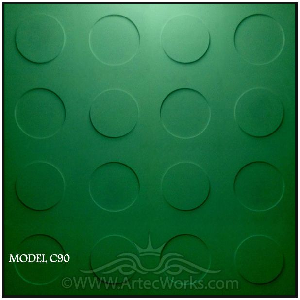 3d wall panel from Artec