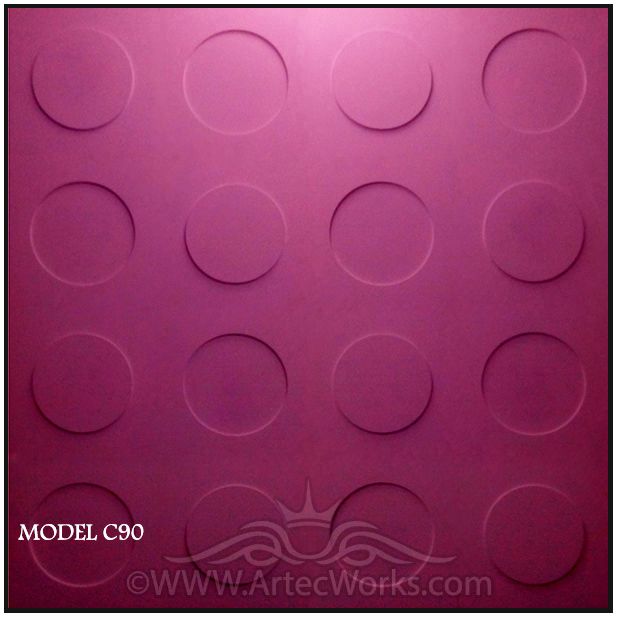 3d mdf wall panel from Artec