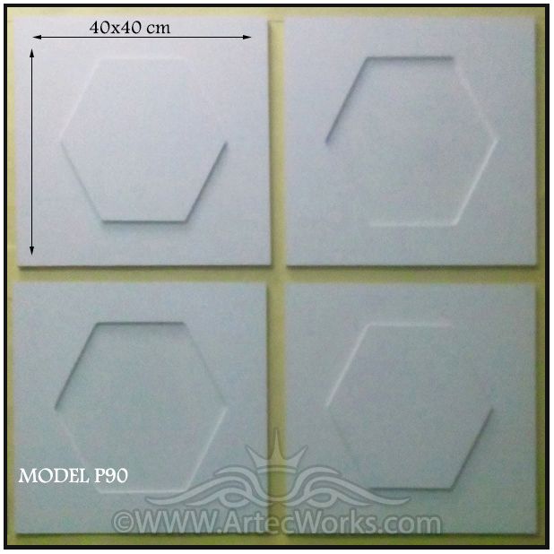 3d mdf wall panel P90 from Artec