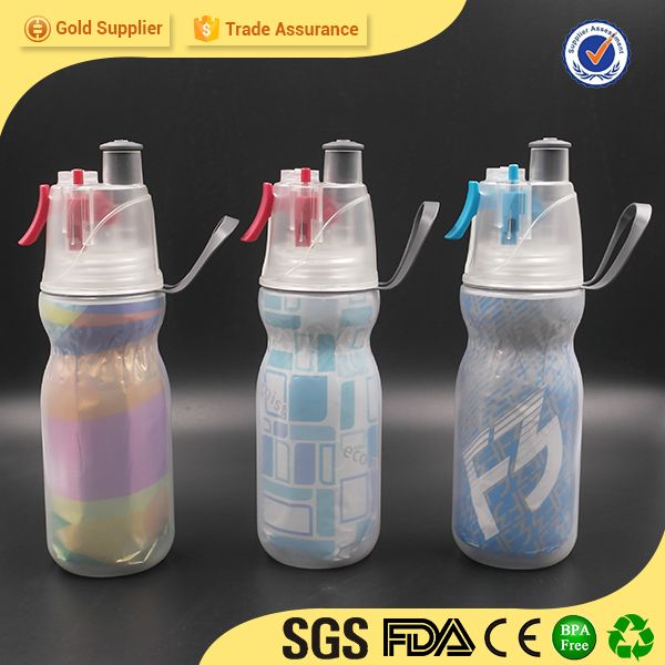 2016 New Design Double Wall Cool Plastic Bottle Factory