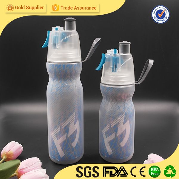 2016 New Design Double Wall Cool Plastic Bottle Factory
