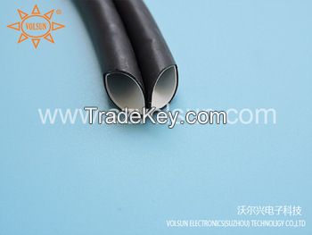 Black Flame Retardant Adhesive Heat Shrink Tubing