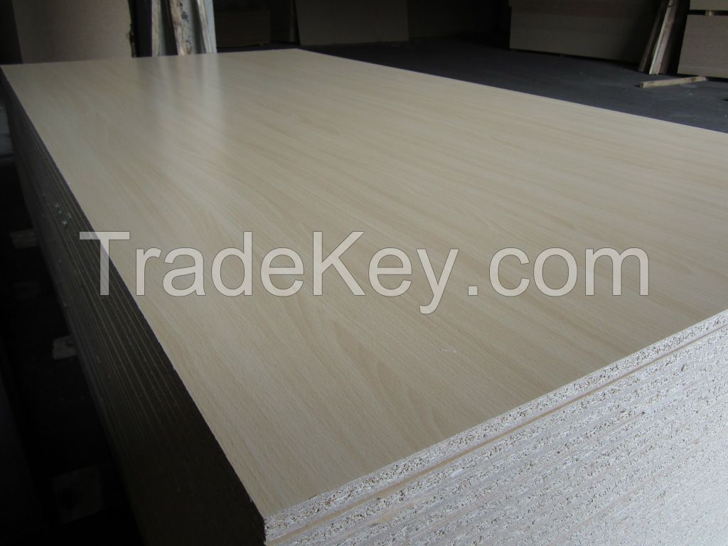 Particle board for decoration and furniture