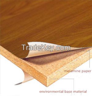 Particle board for decoration and furniture