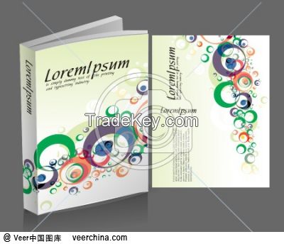 colorful safe double piece watertightness Book Cover with high quality