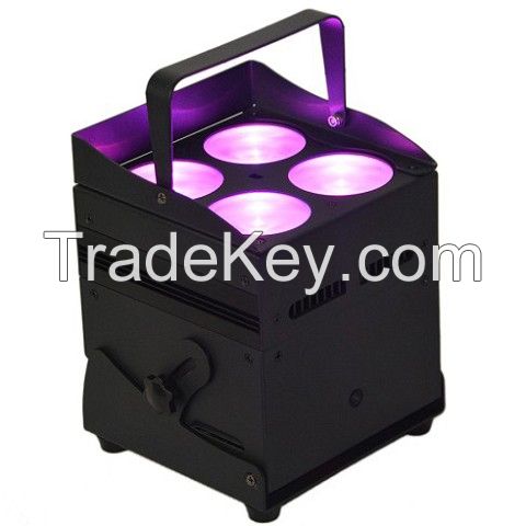4X8W 4IN1 Battery Powered &amp; Wireless DMX LED Stage Light