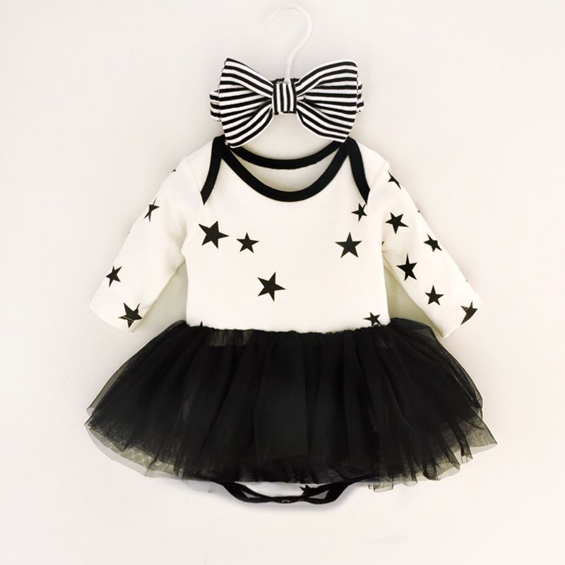 OEM Fashion Cotton Baby Clothes Romper Princess Newborn Baby Girl Dress 