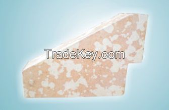 Refractory silica brick fused silica