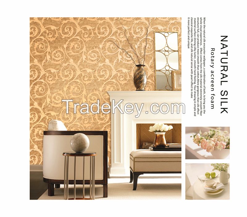 luxury silk wallpaper