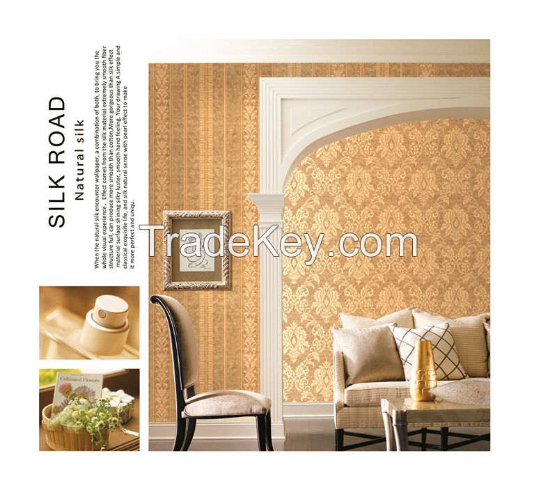 luxury silk wallpaper