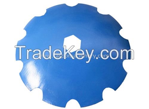 Smoothed Disc Blade with Hexagonal Hole