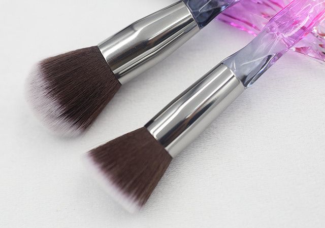 10 pcs transparent handle Make-up brush sets