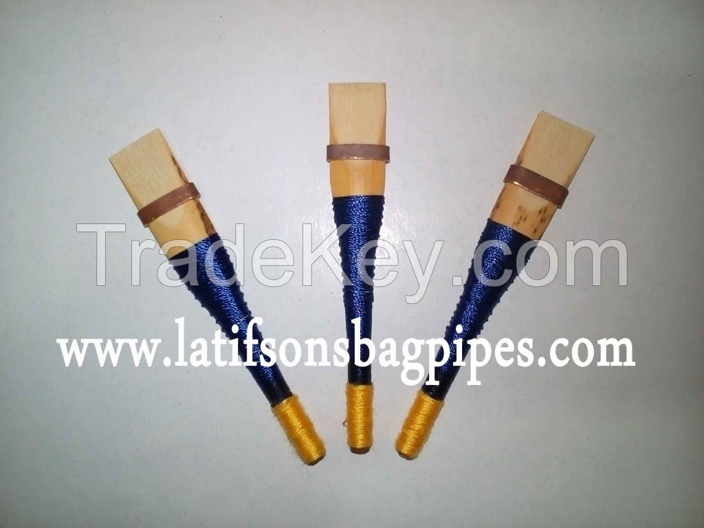 Uilleann Bagpipe Chanter Reeds of Spanish Cane 