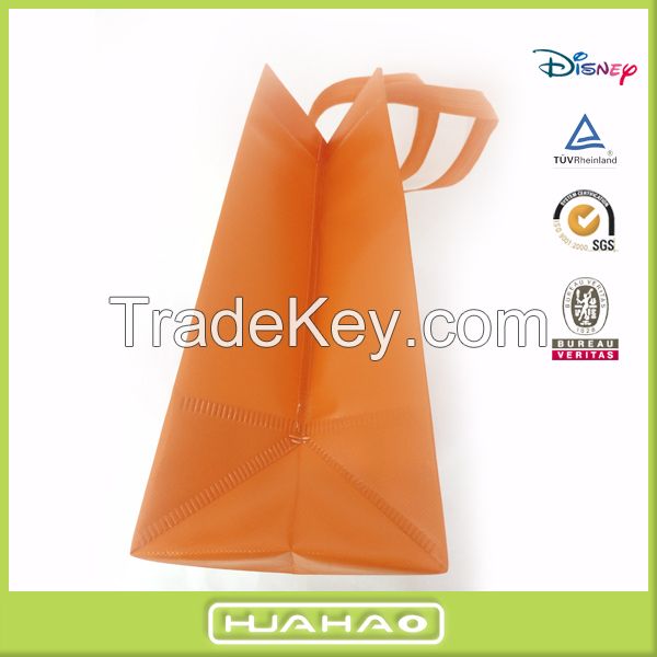 cheap laminated non woven heat pressed shopping bags