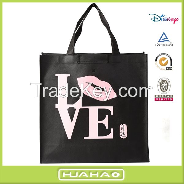 non woven supermarket shopping foldable bag