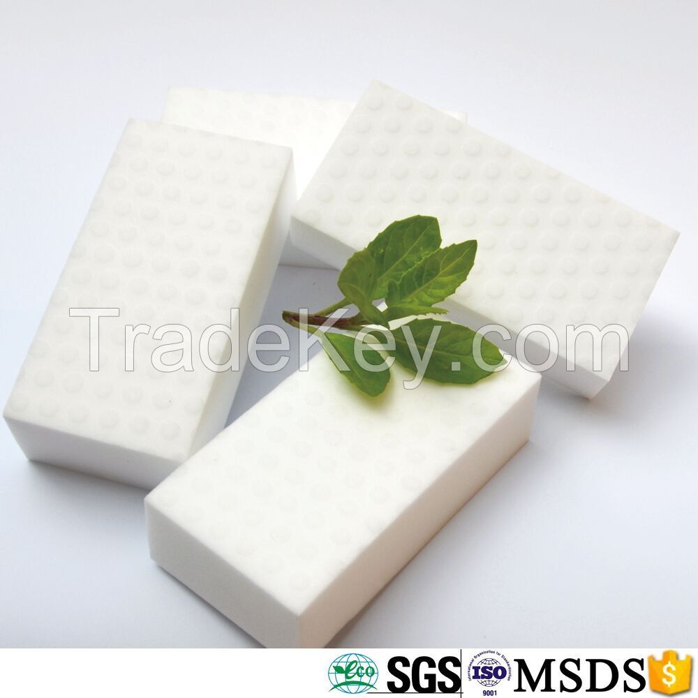 Ecofriendly Cleaning Melamine foam sponge magic eraser nano sponge