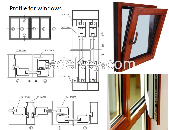 aluminum profile for windows