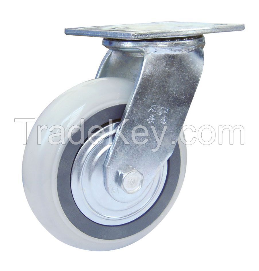 77 series heavy duty super nylon caster  / equipment caster wheel , medical caster wheel, trolley caster wheel,