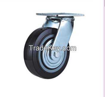 77 series heavy duty super TPU  / equipment caster wheel , medical caster wheel, trolley caster wheel,